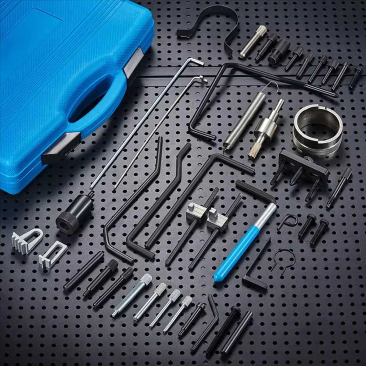 Strumento Bloccaggio Motore Compatibile con Peugeot per 106 205 306 405 406 605 806 0188X 0189X Kit di Strumenti di Regolazione della Fasatura del Motore 0188J2 1860863000